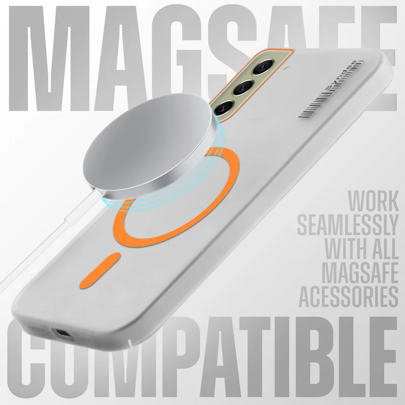 Frosted Sleek Matte Wireless Charging Support Back Cover Case For Samsung S21 FE 5G With Raised Camera Protection - Image 9