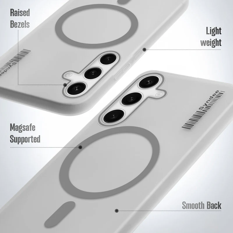 Frosted Sleek Matte Wireless Charging Support Back Cover Case For Samsung S23 FE 5G With Raised Camera Protection - Image 16
