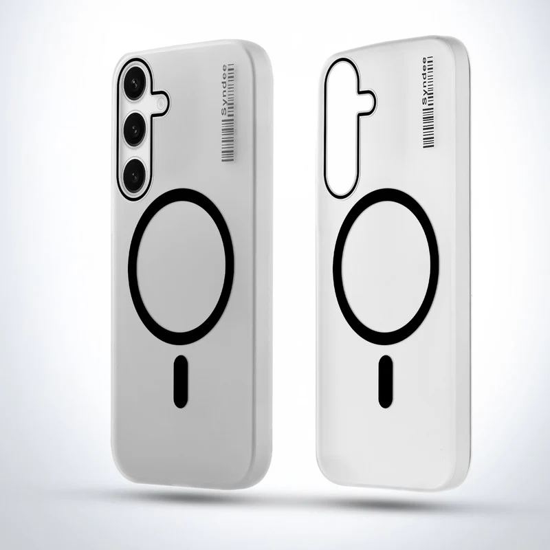 Frosted Sleek Matte Wireless Charging Support Back Cover Case For Samsung S24 5G With Raised Camera Protection