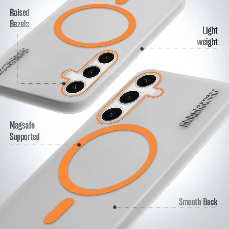 Frosted Sleek Matte Wireless Charging Support Back Cover Case For Samsung S24 FE 5G With Raised Camera Protection - Image 22