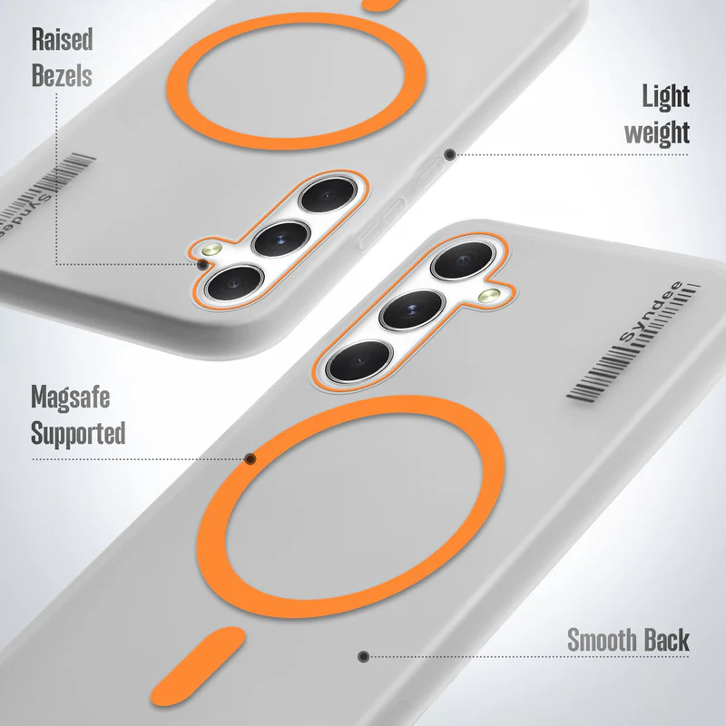Frosted Sleek Matte Wireless Charging Support Back Cover Case For Samsung S25 Plus 5G With Raised Camera Protection - Image 22