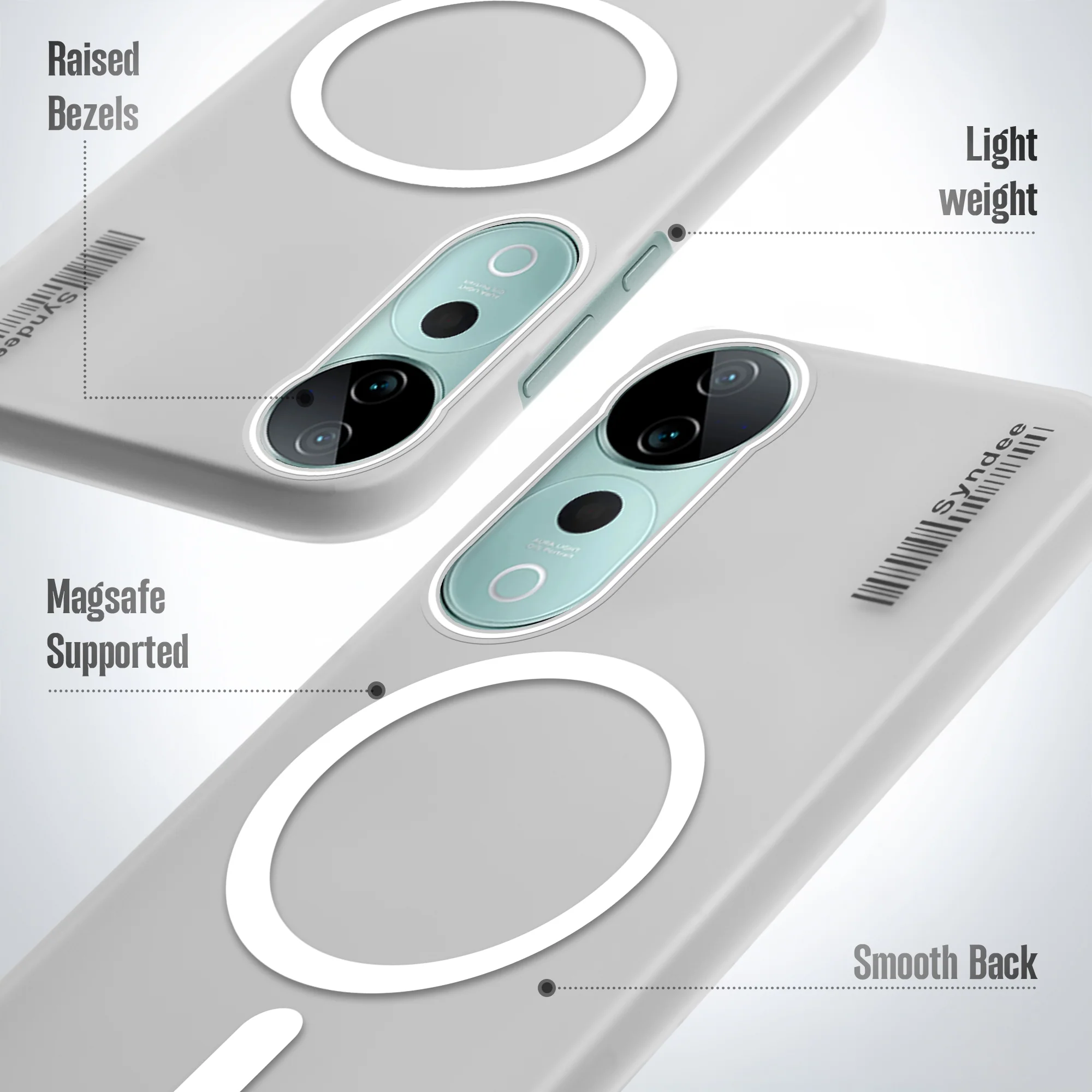 Frosted Sleek Matte With Raised Camera Protection Back Cover Case For Vivo T3 Ultra 5G - Image 22
