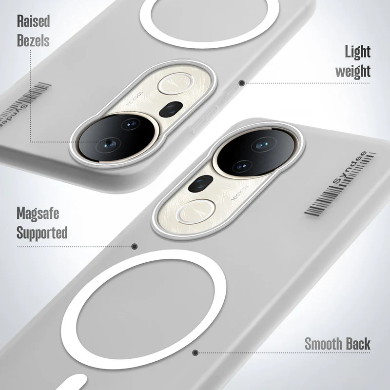 Frosted Sleek Matte With Raised Camera Protection Back Cover Case For Vivo T4 Ultra 5G - Image 28