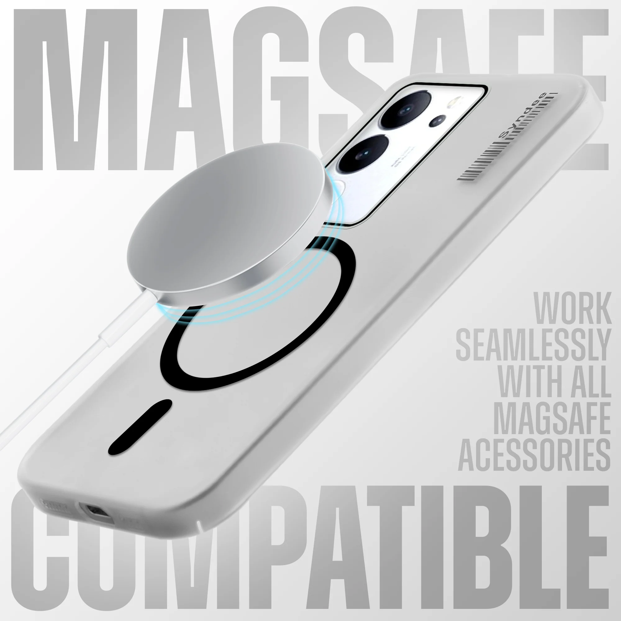 Frosted Sleek Matte With Raised Camera Protection Back Cover Case For Vivo V29 Pro 5G - Image 3