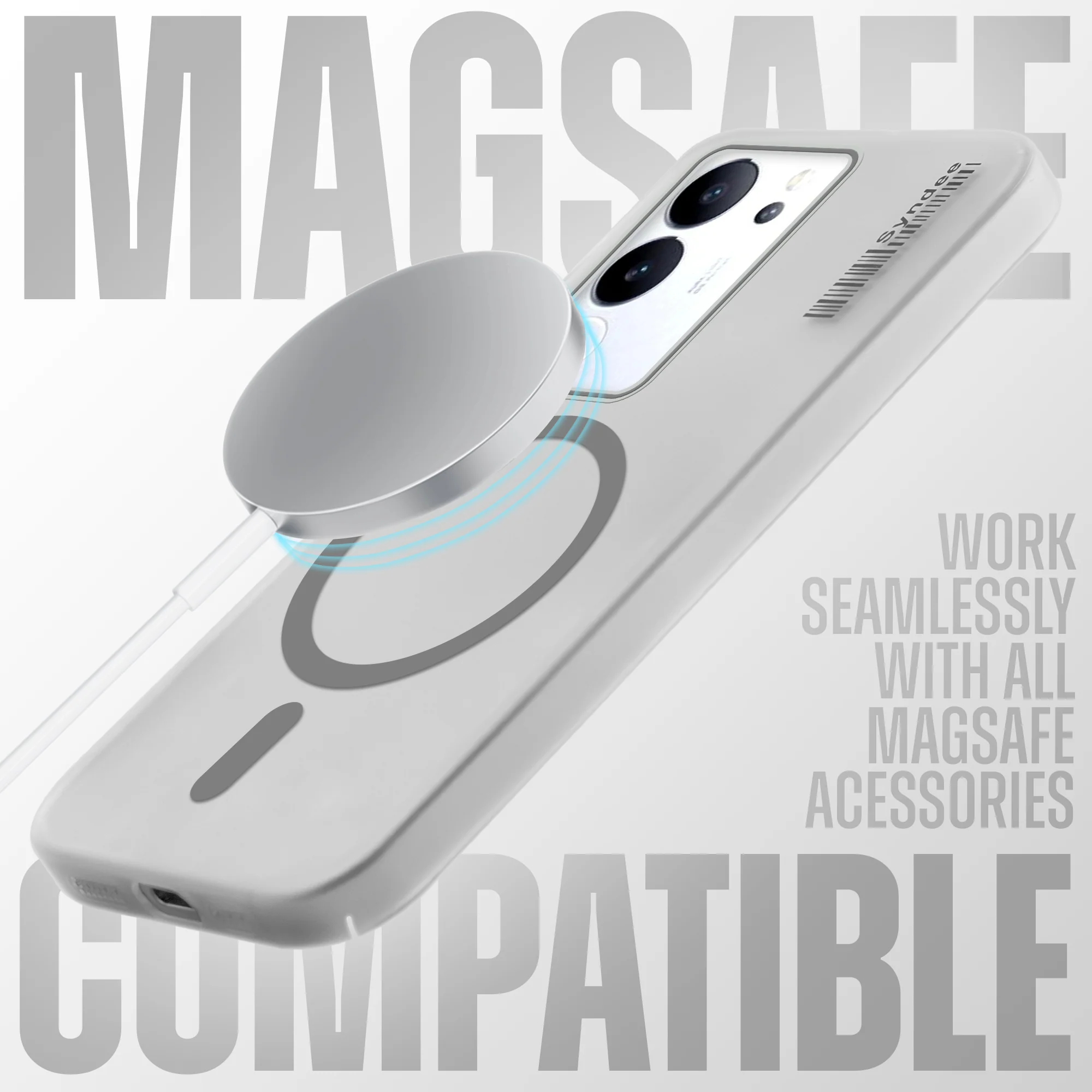 Frosted Sleek Matte With Raised Camera Protection Back Cover Case For Vivo V29 Pro 5G - Image 9