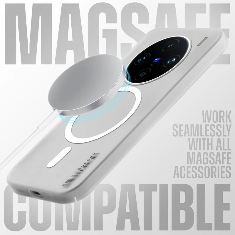 Frosted Sleek Matte With Raised Camera Protection Back Cover Case For Vivo X100 Pro 5G - Image 27
