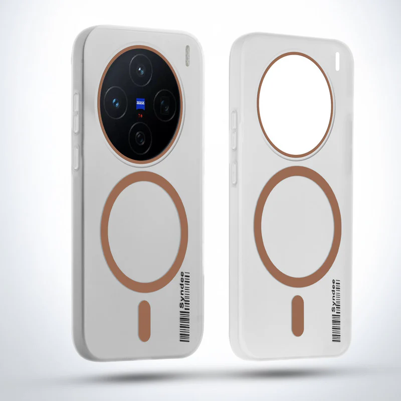 Frosted Sleek Matte Wireless Charging Support Back Cover Case for Vivo X200 5G With Raised Camera Protection - Image 11