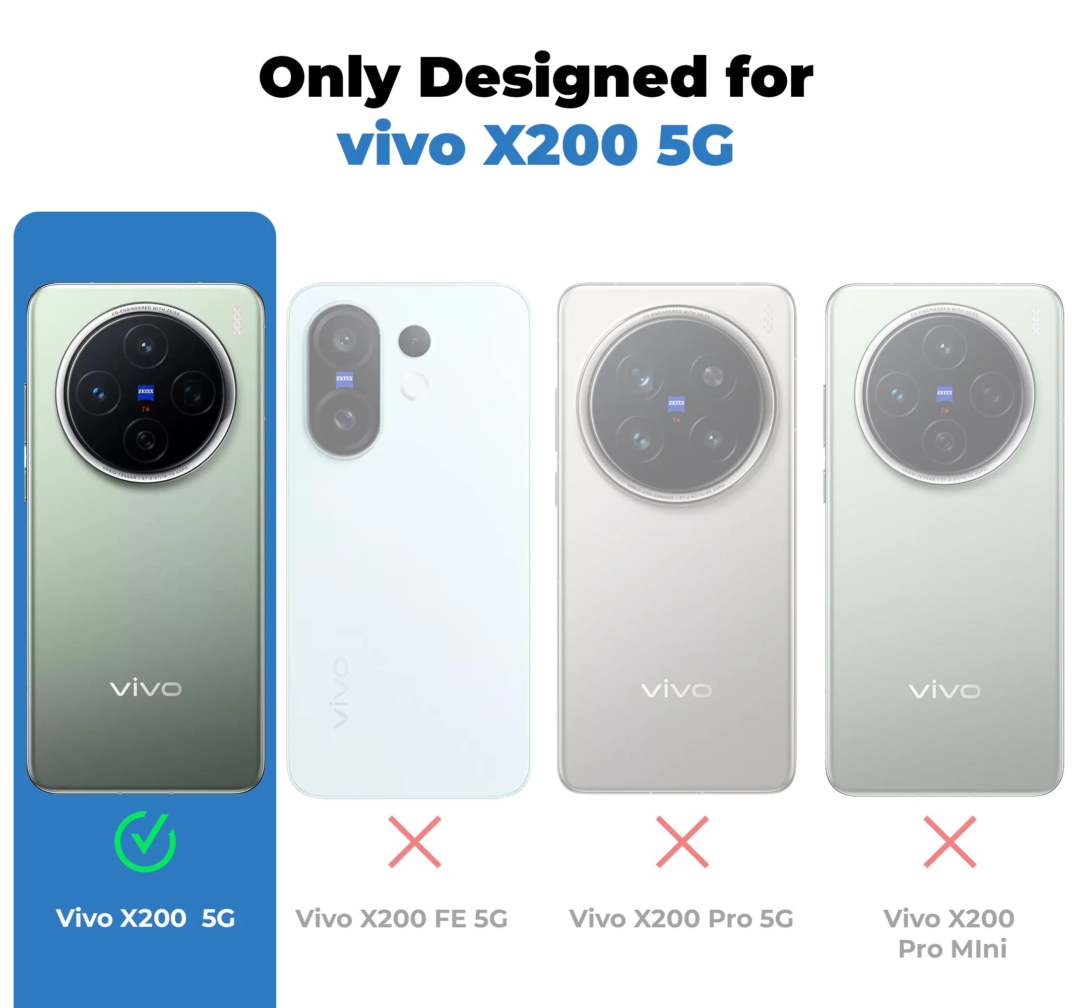 Frosted Sleek Matte Wireless Charging Support Back Cover Case for Vivo X200 5G With Raised Camera Protection - Image 14