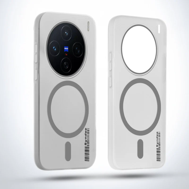 Frosted Sleek Matte Wireless Charging Support Back Cover Case for Vivo X200 5G With Raised Camera Protection - Image 17