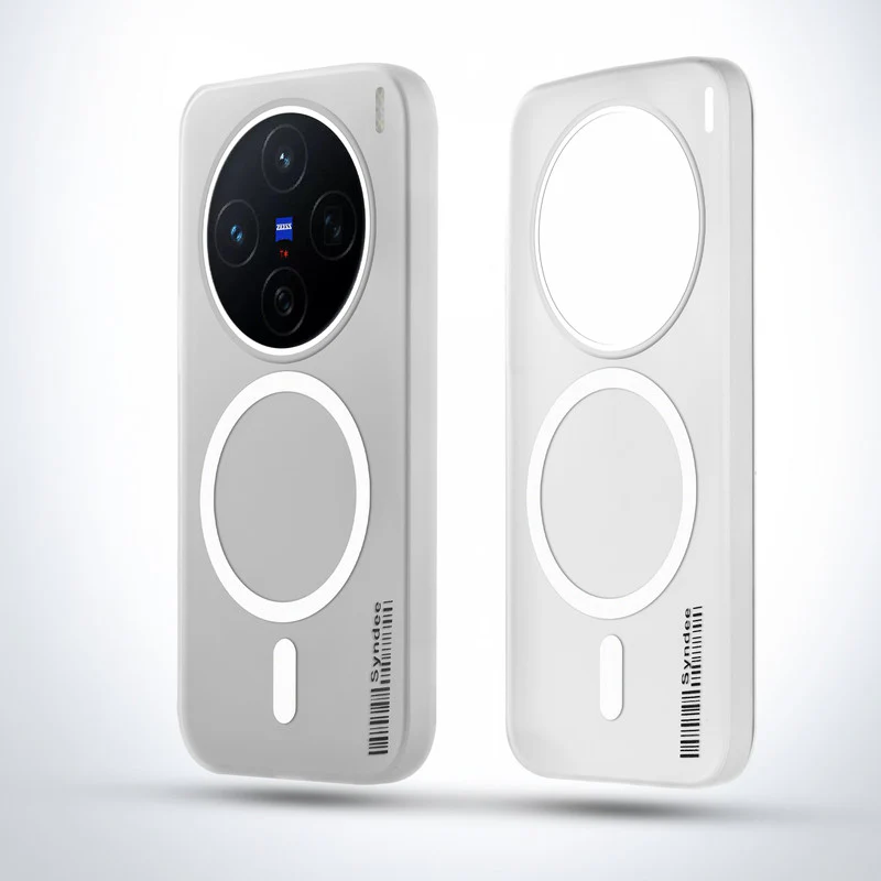 Frosted Sleek Matte Wireless Charging Support Back Cover Case for Vivo X200 5G With Raised Camera Protection - Image 19