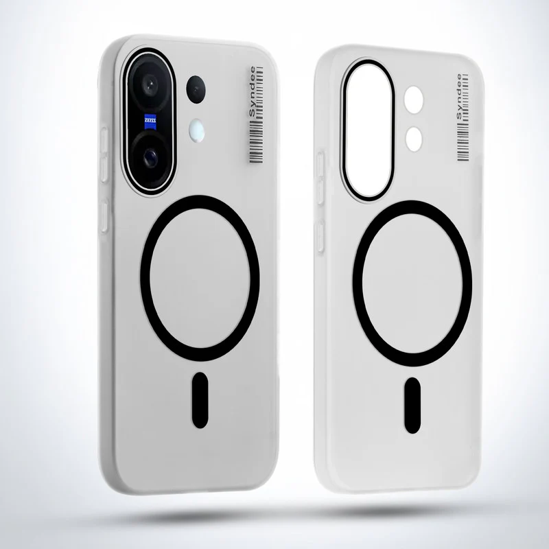 Frosted Sleek Matte Wireless Charging Support Back Cover Case for Vivo X200 FE 5G With Raised Camera Protection - Image 5