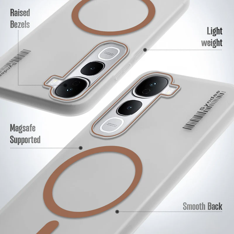 Frosted Sleek Matte With Raised Camera Protection Back Cover Case For Vivo Y400 Pro 5G - Image 10