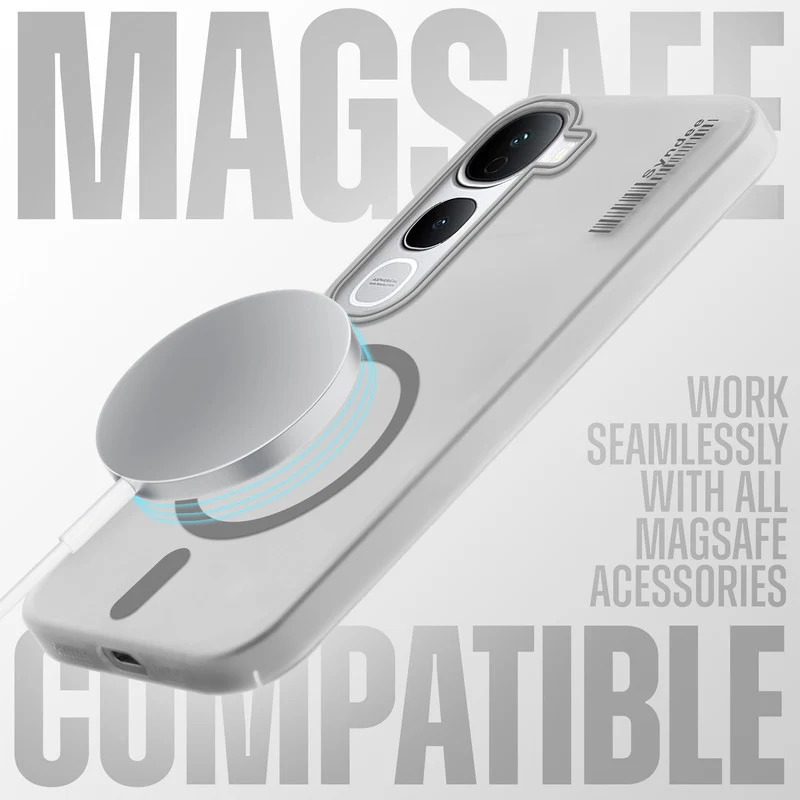 Frosted Sleek Matte With Raised Camera Protection Back Cover Case For Vivo Y400 Pro 5G - Image 15
