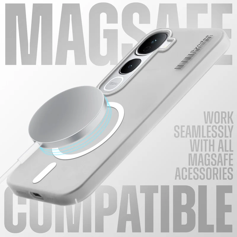 Frosted Sleek Matte With Raised Camera Protection Back Cover Case For Vivo Y400 Pro 5G - Image 27