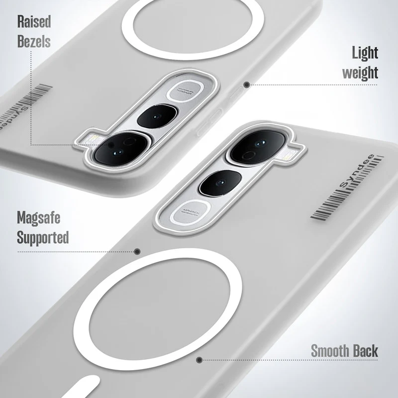 Frosted Sleek Matte With Raised Camera Protection Back Cover Case For Vivo Y400 Pro 5G - Image 28