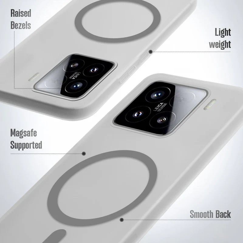 Frosted Sleek Matte With Raised Camera Protection Back Cover Case For Xiaomi 15 5G - Image 16