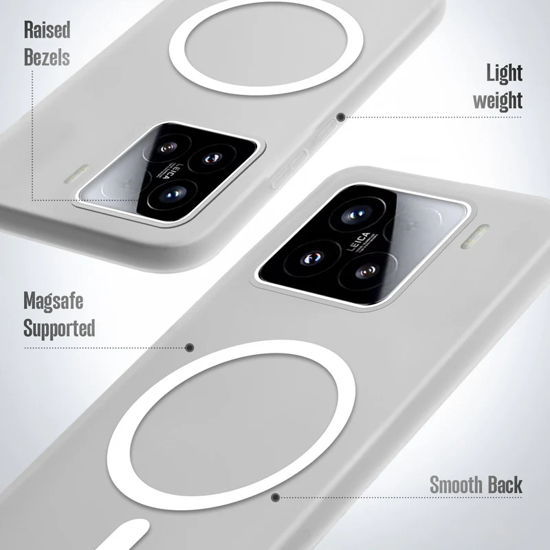 Frosted Sleek Matte With Raised Camera Protection Back Cover Case For Xiaomi 15 5G - Image 28