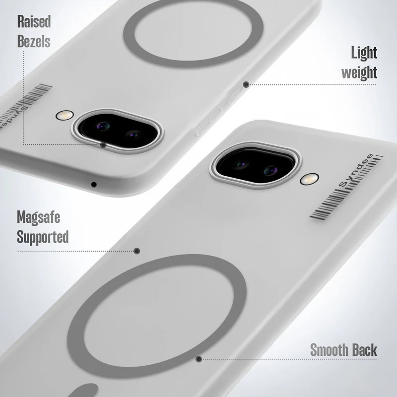 Frosted Sleek Matte Wireless Charging Support Back Cover Case for Google Pixel 9A 5G With Raised Camera Protection - Image 10
