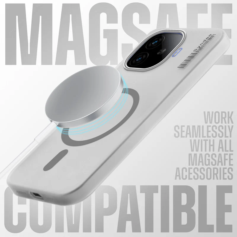 Frosted Sleek Matte With Raised Camera Protection Back Cover Case For iQOO Neo 10R 5G - Image 9
