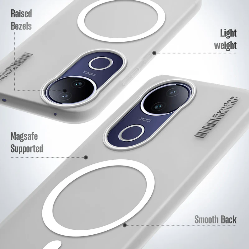Frosted Sleek Matte With Raised Camera Protection Back Cover Case For iQOO Z10R 5G - Image 28