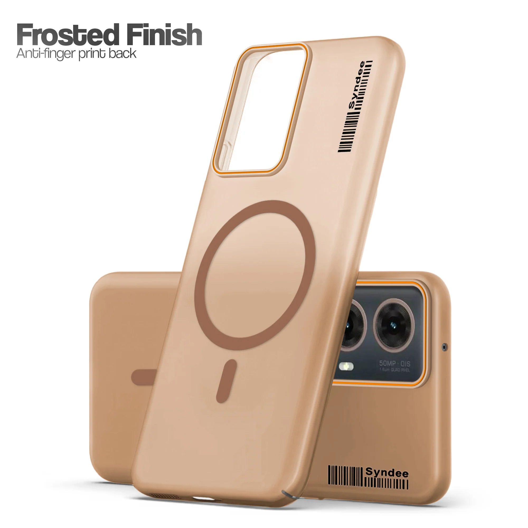 Colourful Frosted Matte With Raised Camera Protection Back Cover Case For Motorola Moto G85 5G - Image 11