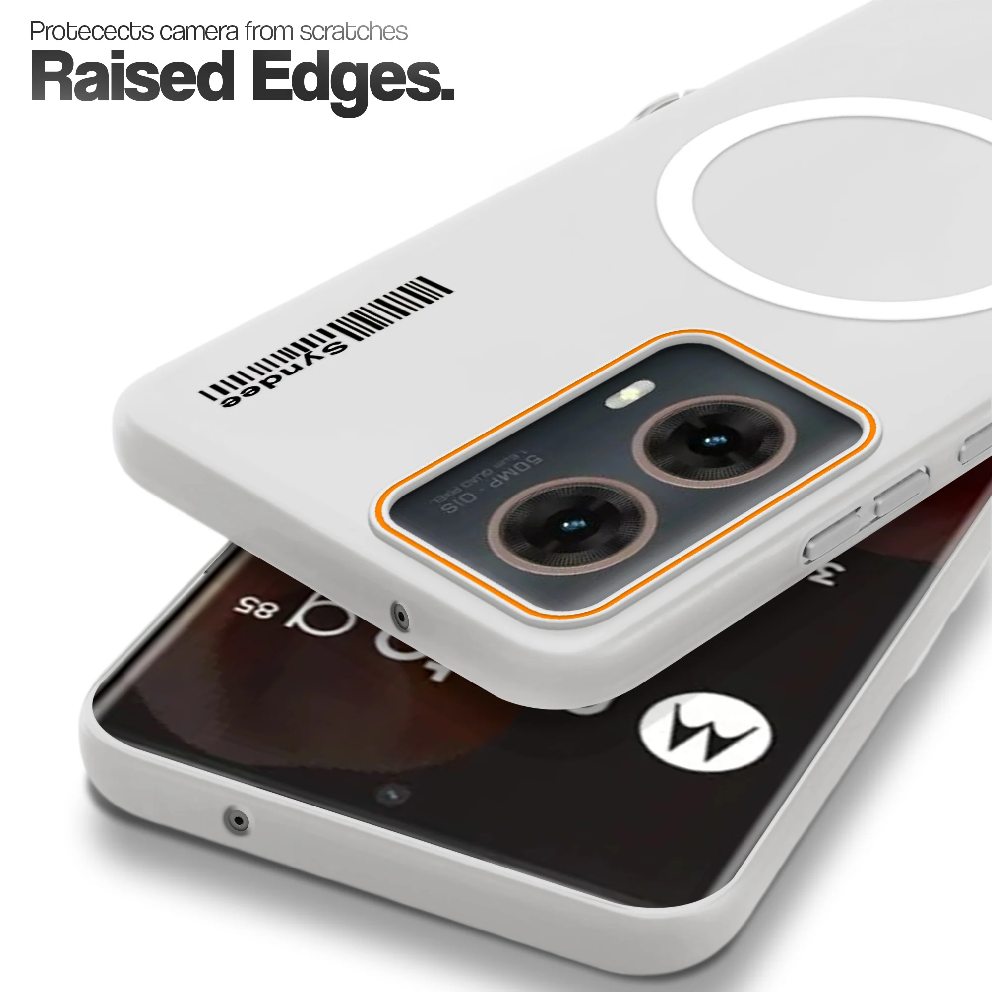 Colourful Frosted Matte With Raised Camera Protection Back Cover Case For Motorola Moto G85 5G - Image 28
