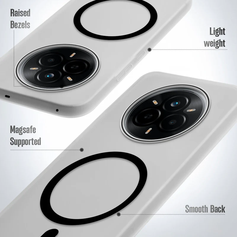 Frosted Sleek Matte With Raised Camera Protection Back Cover Case For Realme 14 Pro 5G - Image 4