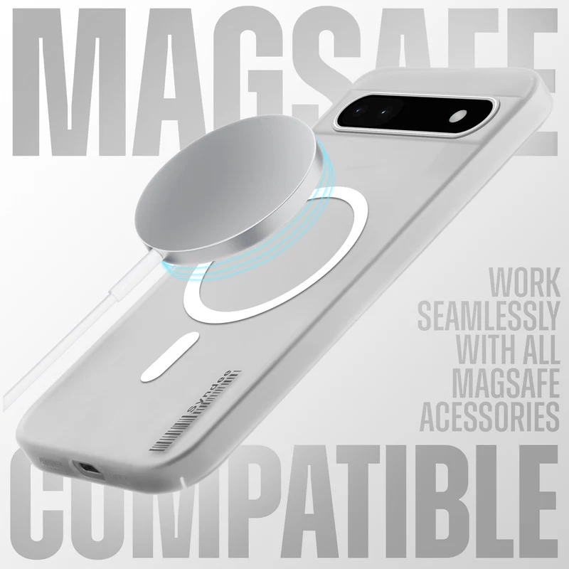 Frosted Sleek Matte With Raised Camera Protection Back Cover Case For Google Pixel 6A - Image 21