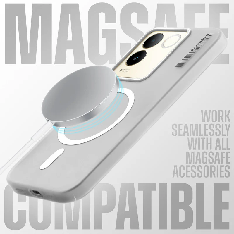 Frosted Sleek Matte With Raised Camera Protection Back Cover Case For iQOO Z7 Pro 5G - Image 21