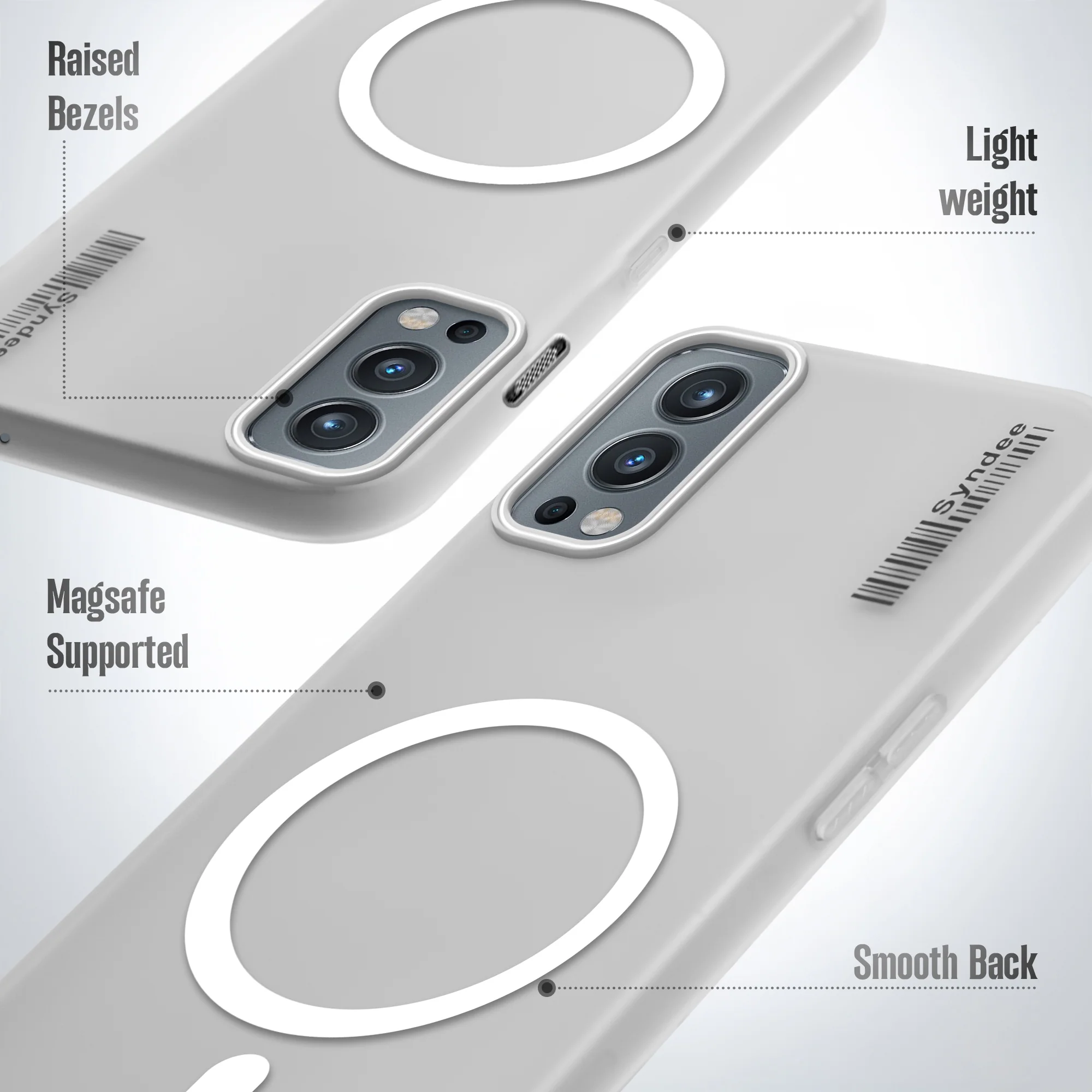 Frosted Sleek Matte With Raised Camera Protection Back Cover Case For OnePlus Nord 2 5G - Image 22