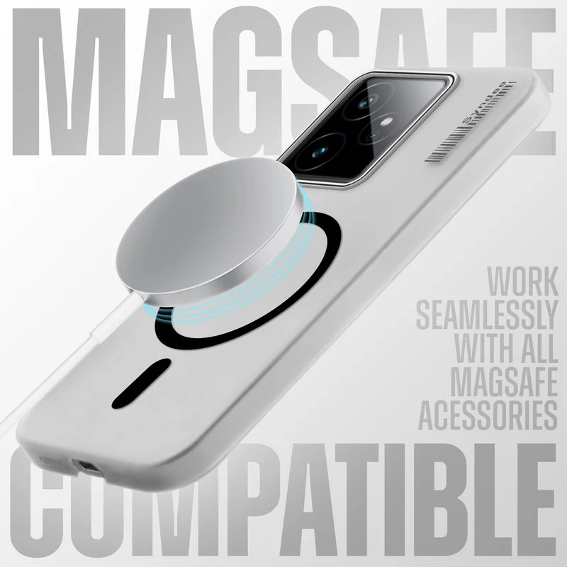 Frosted Sleek Matte With Raised Camera Protection Back Cover Case For Realme GT 7 5G - Image 3
