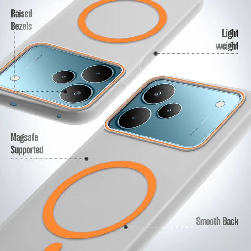 Frosted Sleek Matte With Raised Camera Protection Back Cover Case For Realme P4 Pro 5G - Image 16