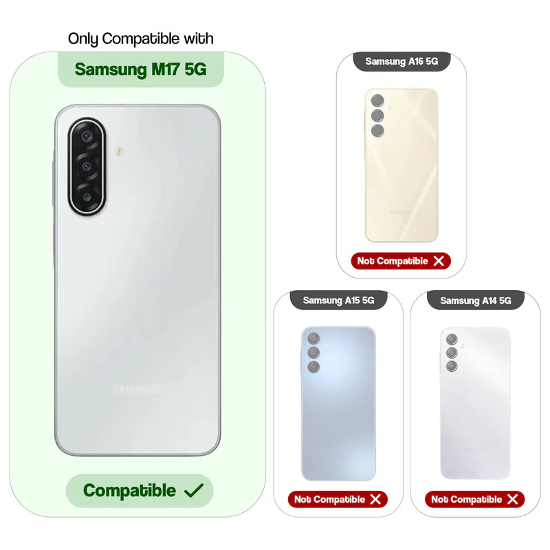 Frosted Sleek Matte With Raised Camera Protection Back Cover Case For Samsung M17 5G - Image 2