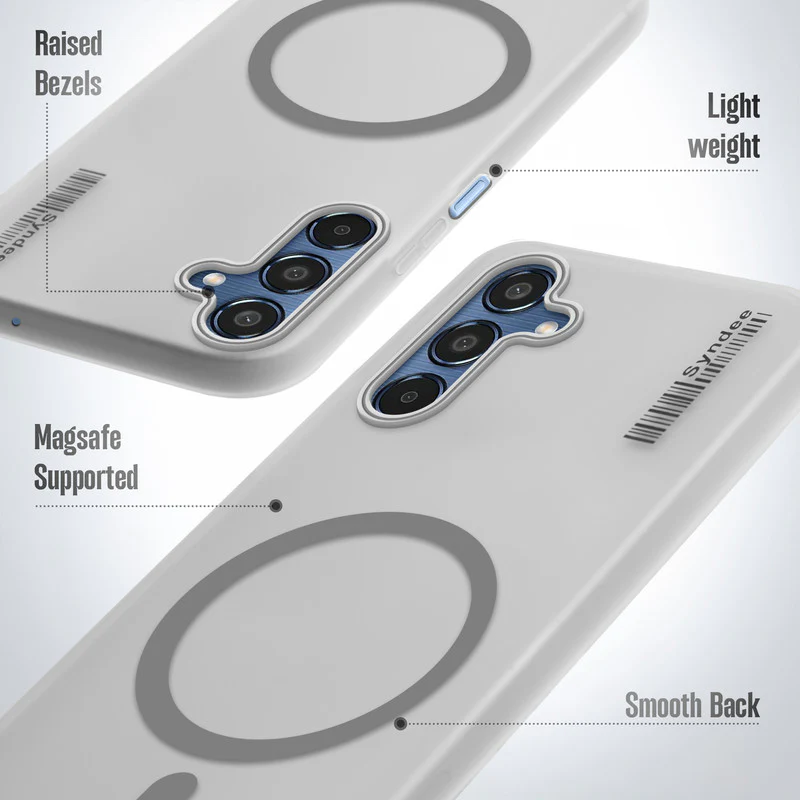Frosted Sleek Matte With Raised Camera Protection Back Cover Case For Samsung M35 5G - Image 10