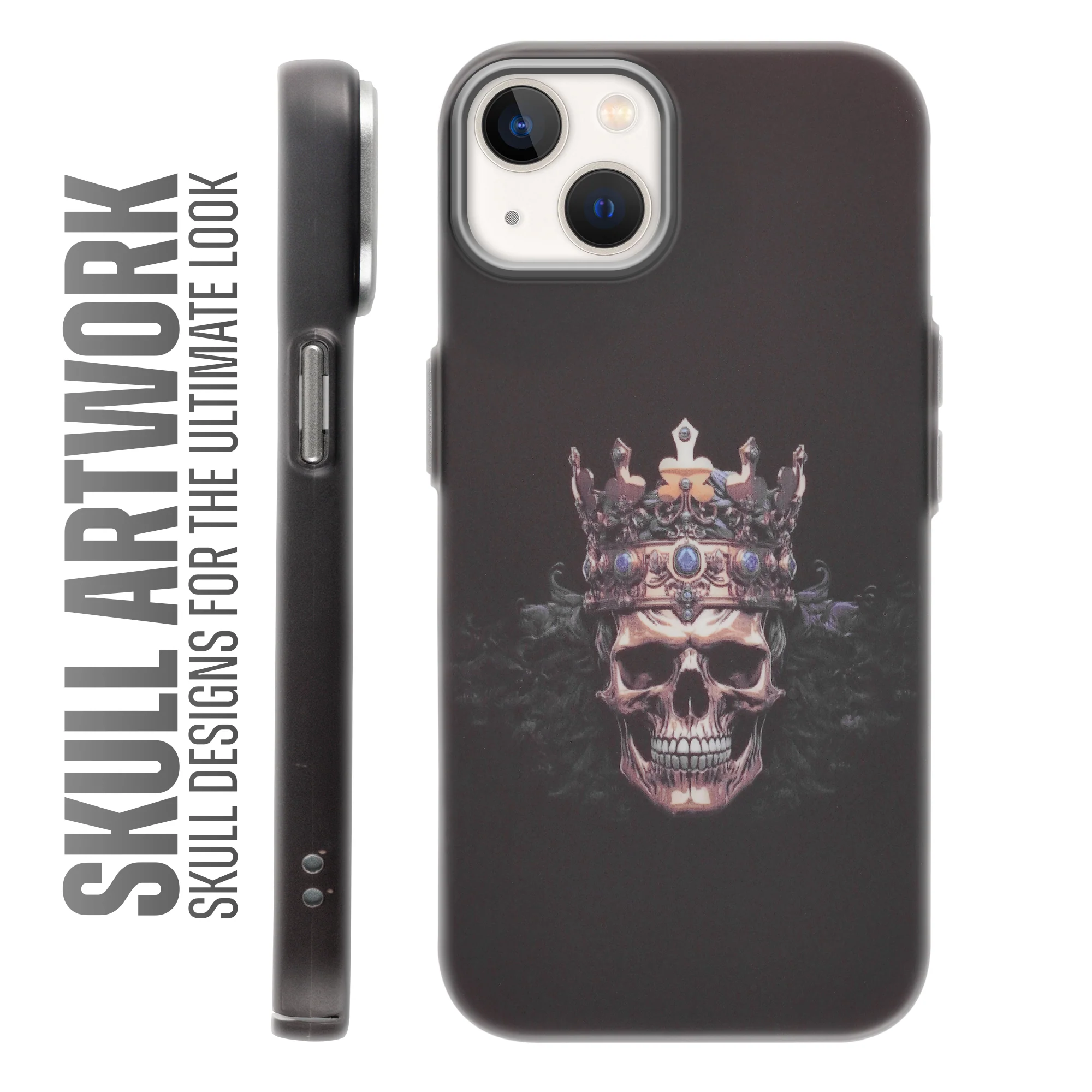 Nightfall Skull Cluster Design With Hard Back Case For Apple iPhone 15 - Image 19