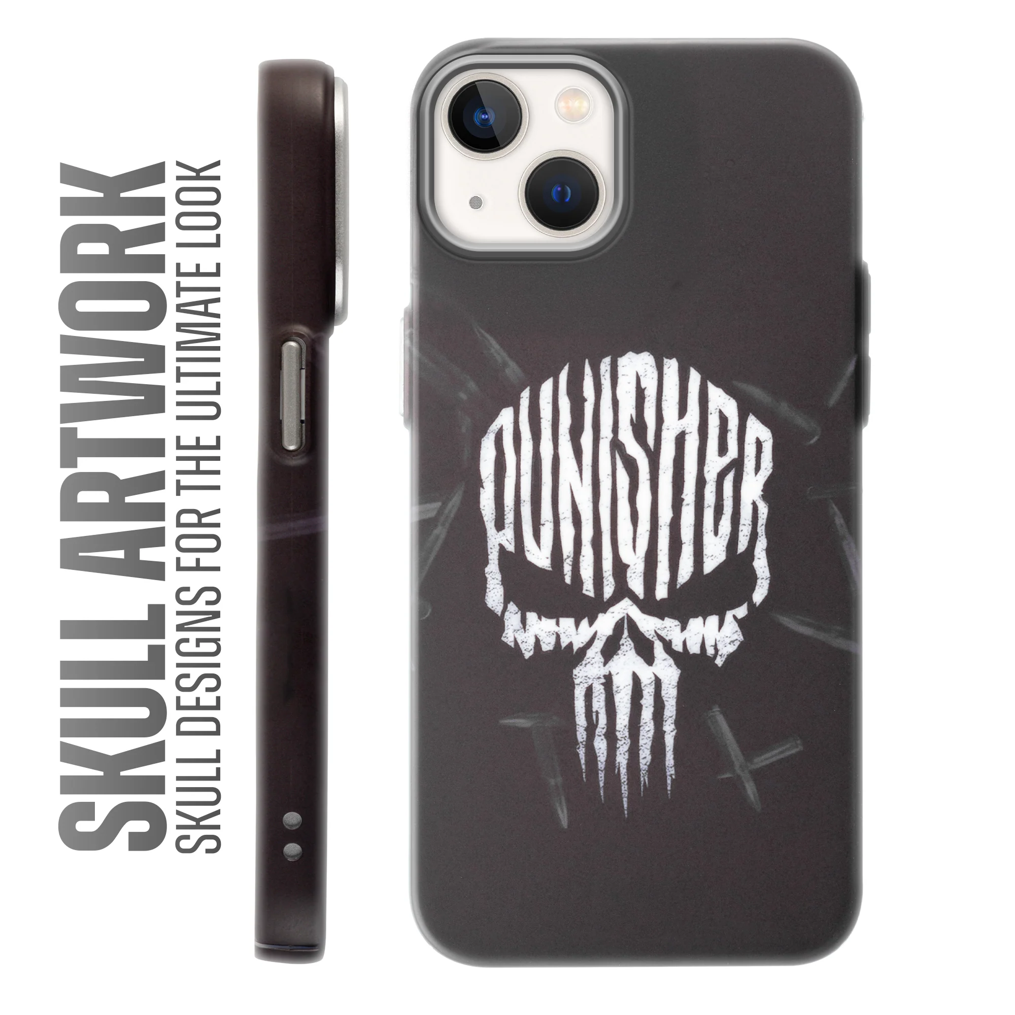 Nightfall Skull Cluster Design With Hard Back Case For Apple iPhone 15 - Image 31