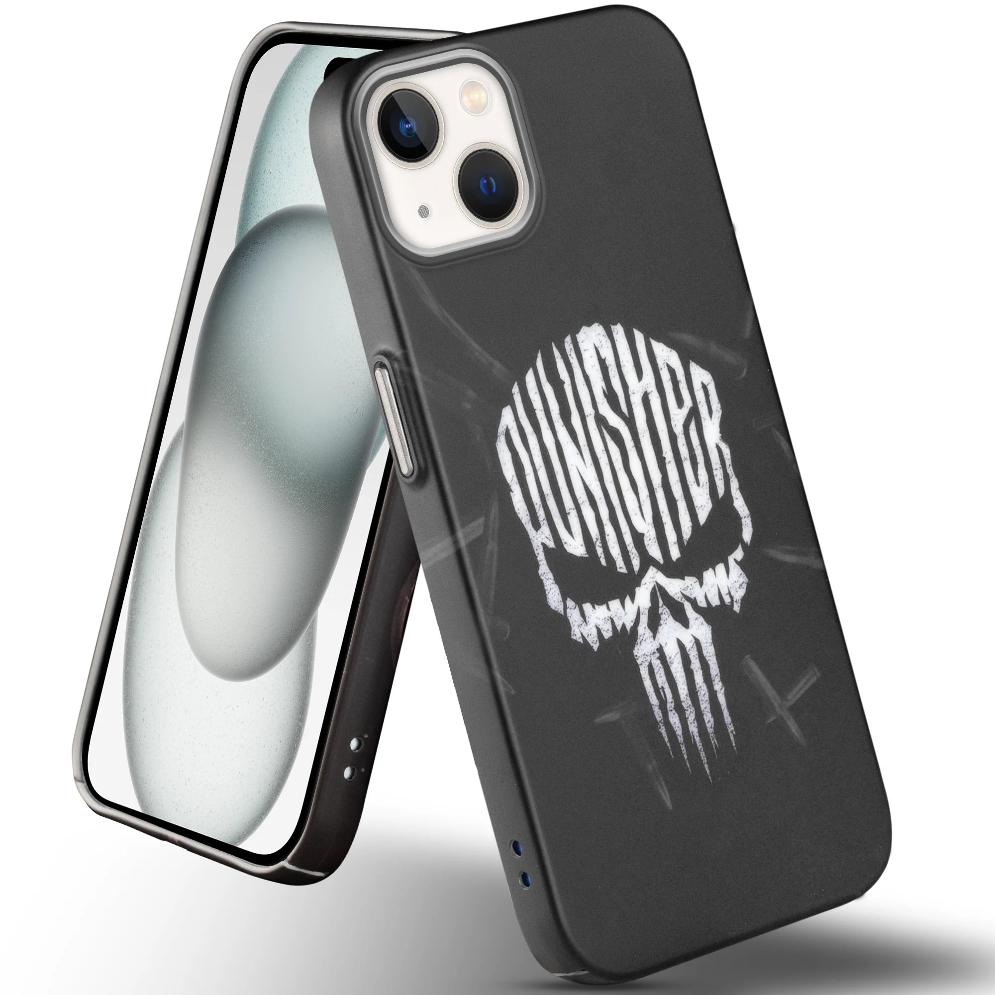 Nightfall Skull Cluster Design With Hard Back Case For Apple iPhone 15 - Image 34