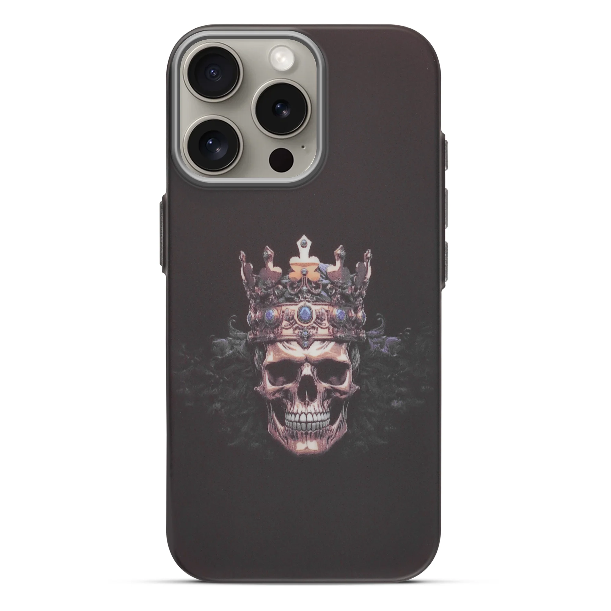 Nightfall Skull Cluster Design With Hard Back Case For Apple iPhone 15 Pro - Image 23