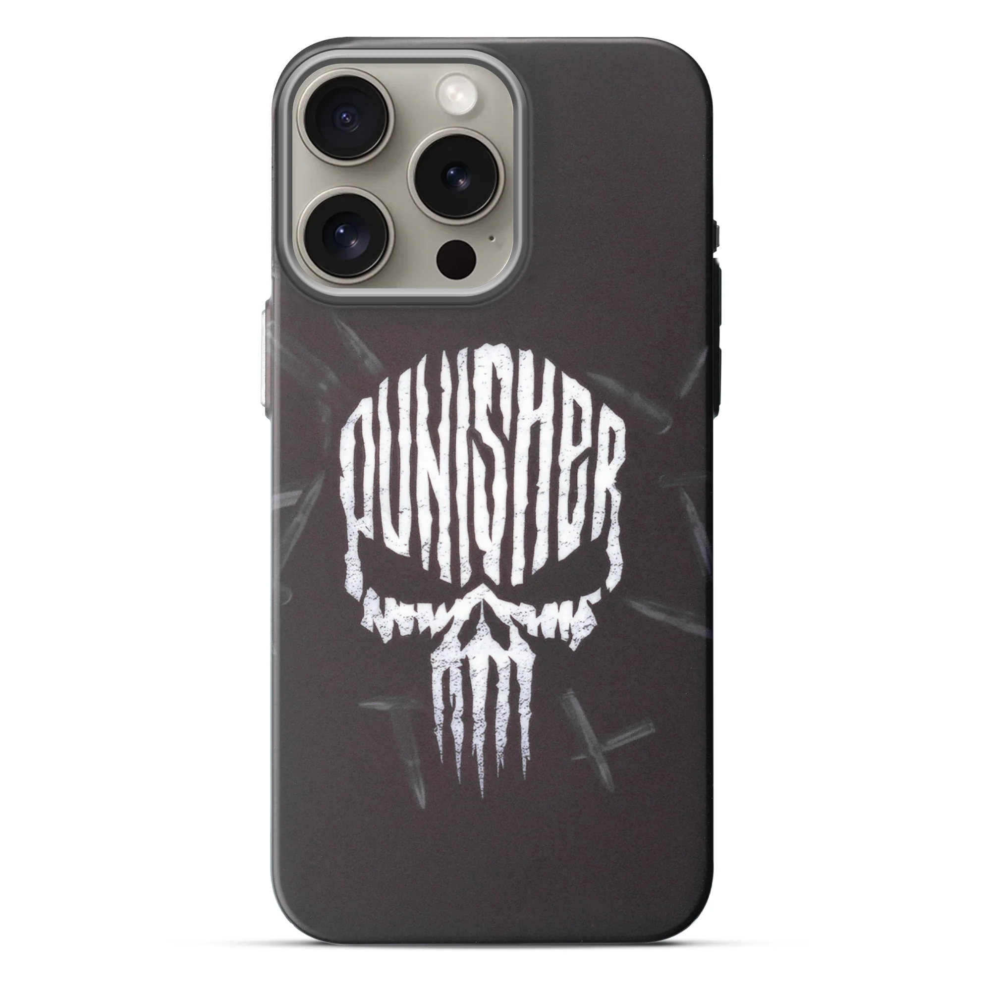 Nightfall Skull Cluster Design With Hard Back Case For Apple iPhone 15 Pro - Image 35