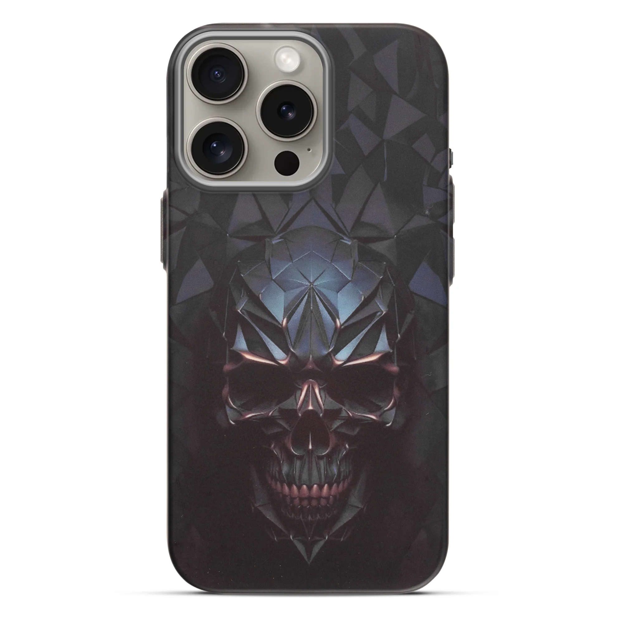 Nightfall Skull Cluster Design With Hard Back Case For Apple iPhone 15 Pro - Image 47
