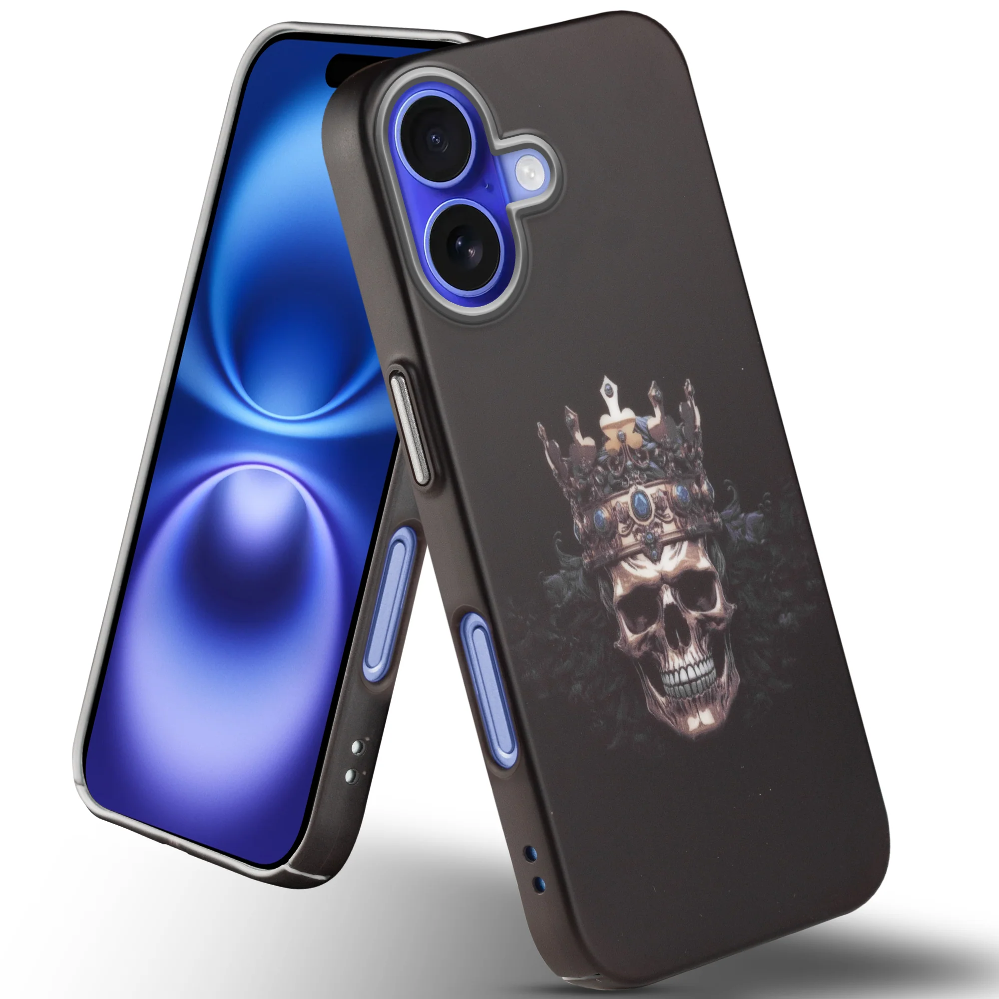 Nightfall Skull Cluster Design With Hard Back Case For Apple iPhone 16 - Image 22