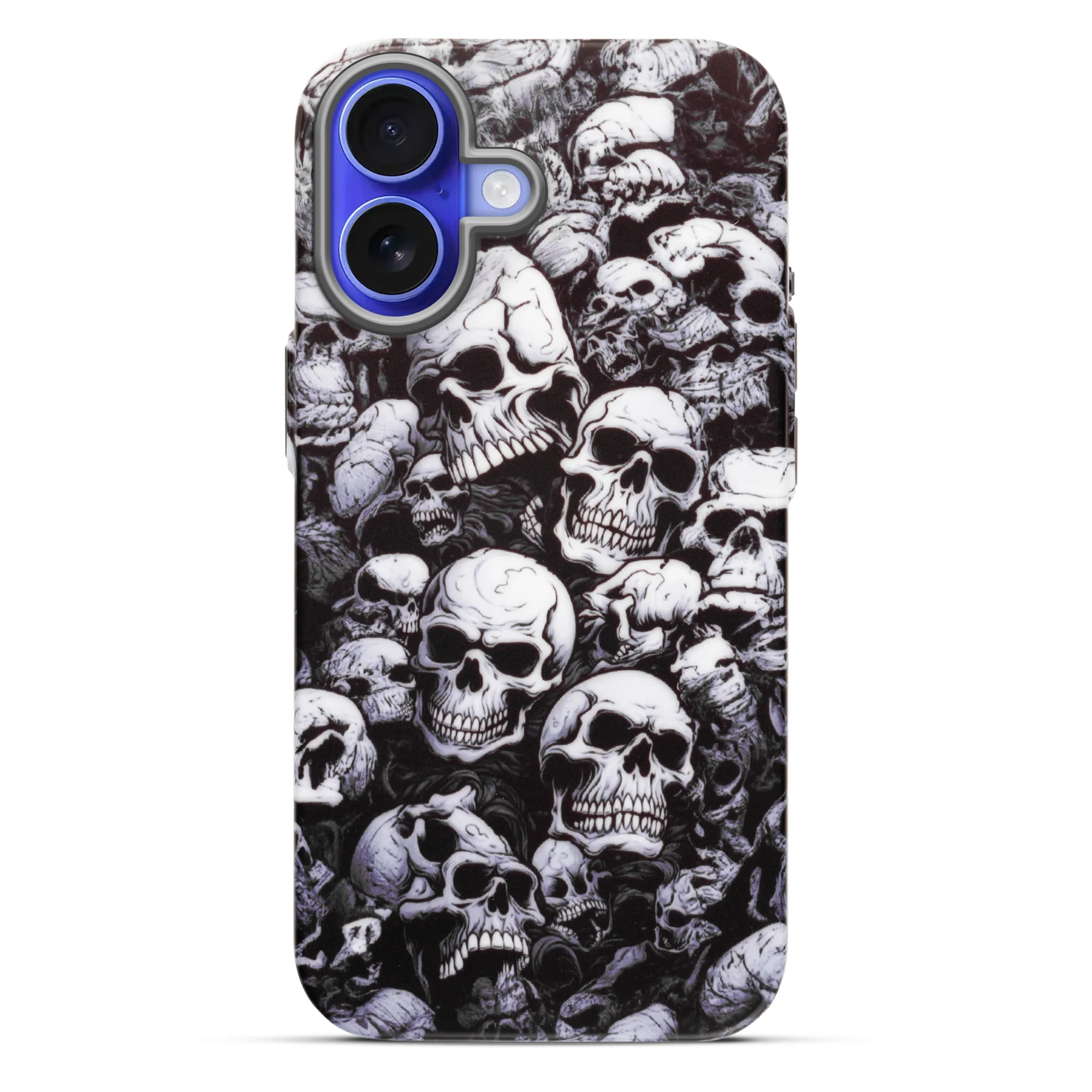 Nightfall Skull Cluster Design With Hard Back Case For Apple iPhone 16 Plus - Image 53