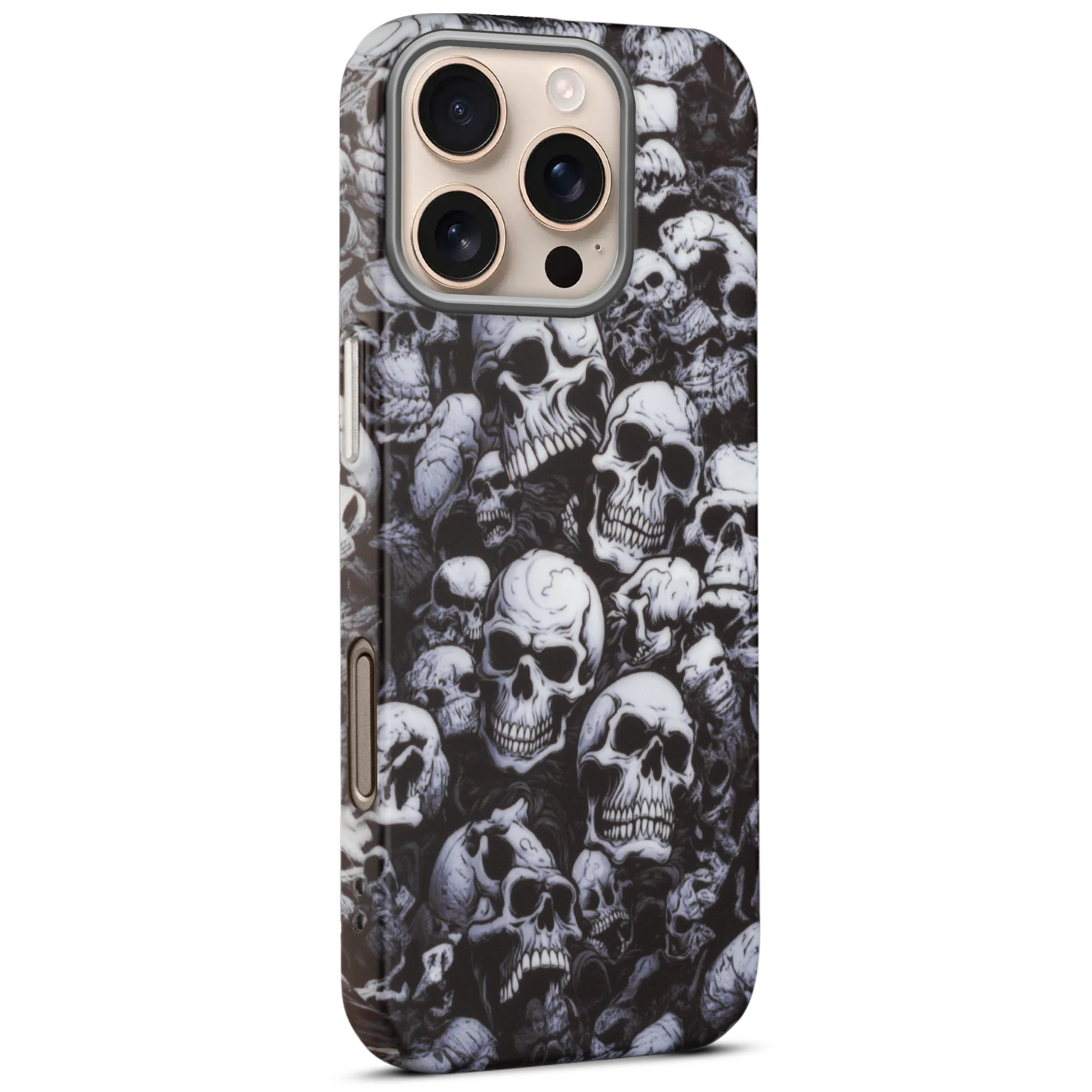 Nightfall Skull Cluster Design With Hard Back Case For Apple iPhone 16 Pro - Image 51