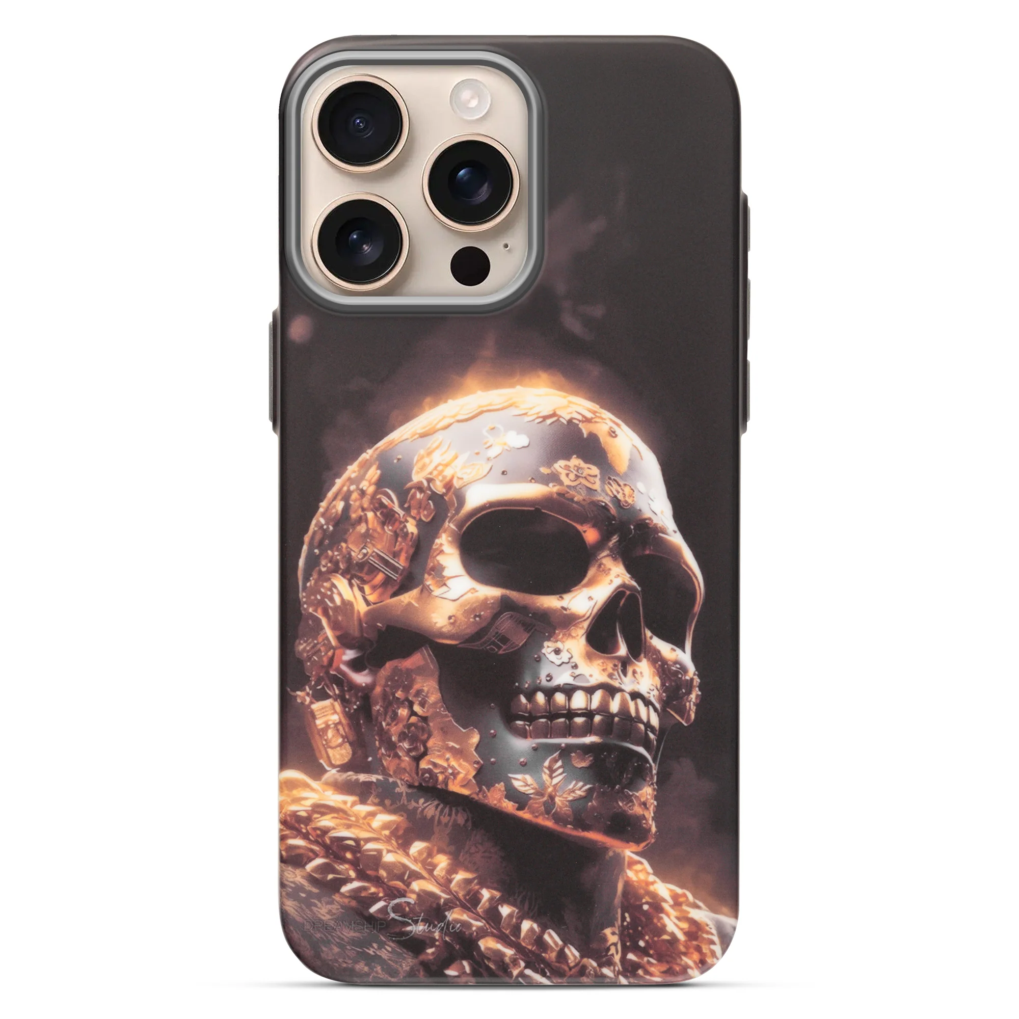 Nightfall Skull Cluster Design With Hard Back Case For Apple iPhone 16 Pro Max - Image 29