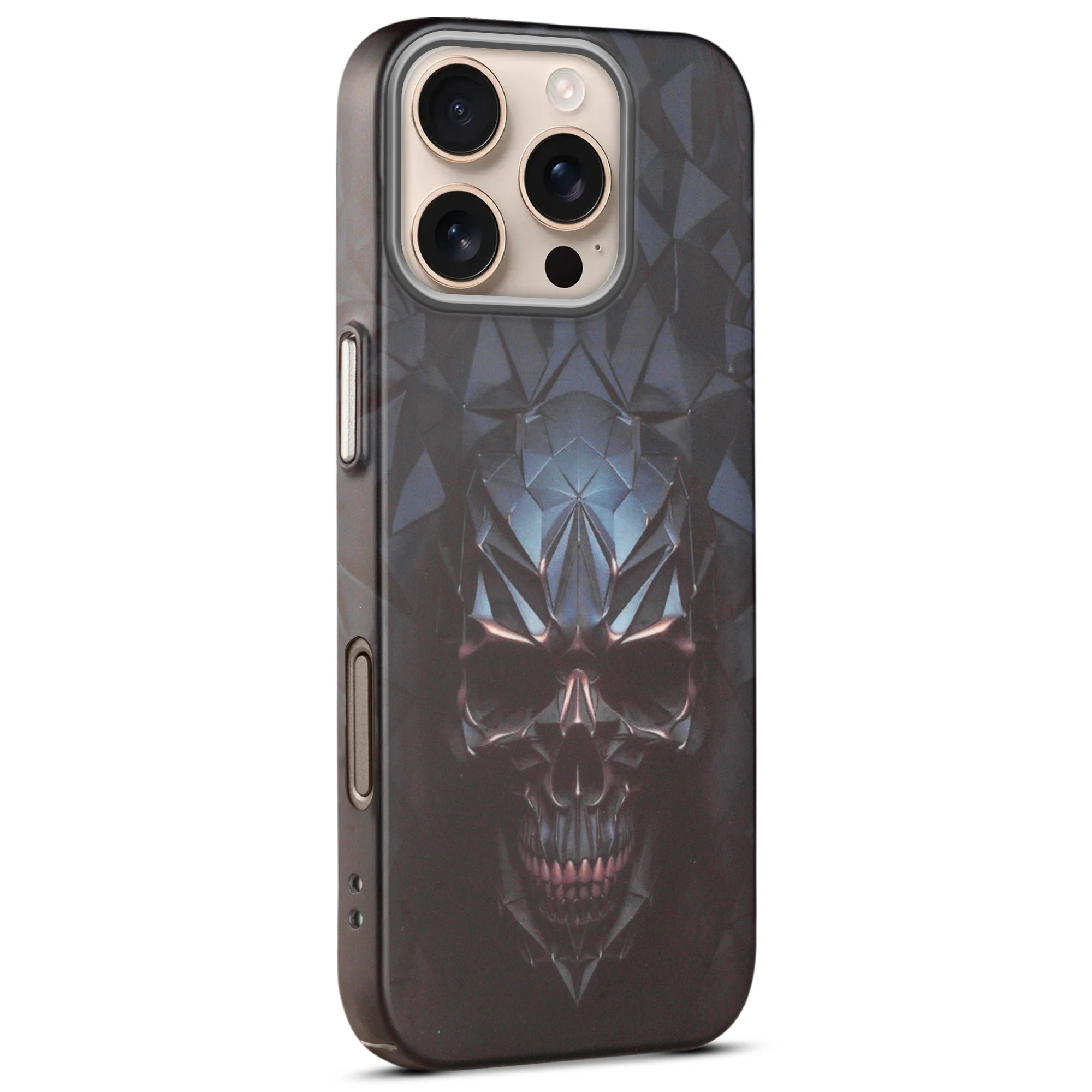 Nightfall Skull Cluster Design With Hard Back Case For Apple iPhone 16 Pro Max - Image 45
