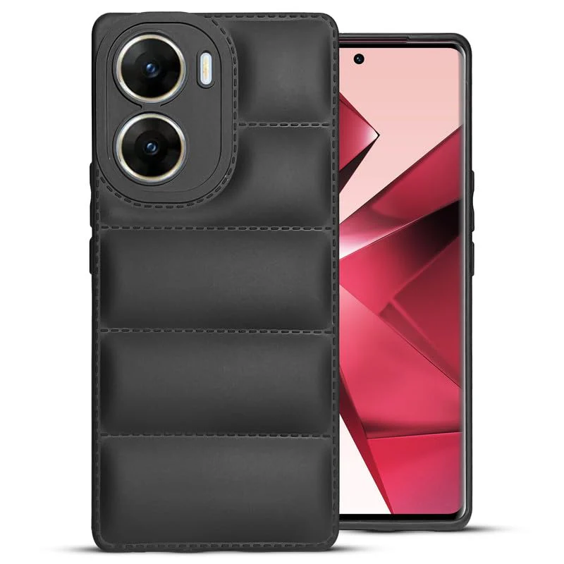 Puffer Pattern Back Cover Case for Vivo V29e 5G - Image 5