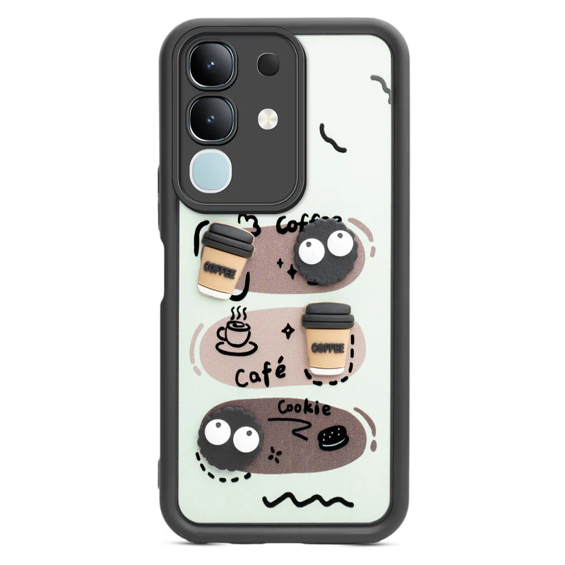 Playful 3D Cartoon Soft Back Case For Vivo T4x 5G With Camera Protection - Image 13