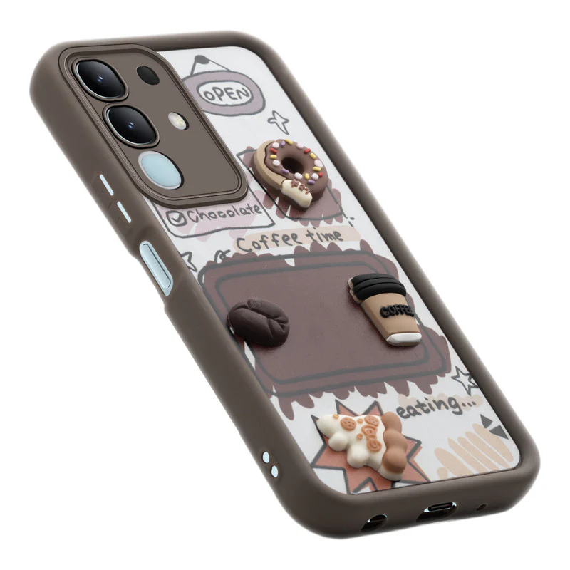 Playful 3D Cartoon Soft Back Case For Vivo T4x 5G With Camera Protection - Image 29