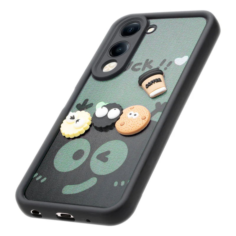 Playful 3D Cartoon Soft Back Case For Vivo Y19e With Camera Protection - Image 12