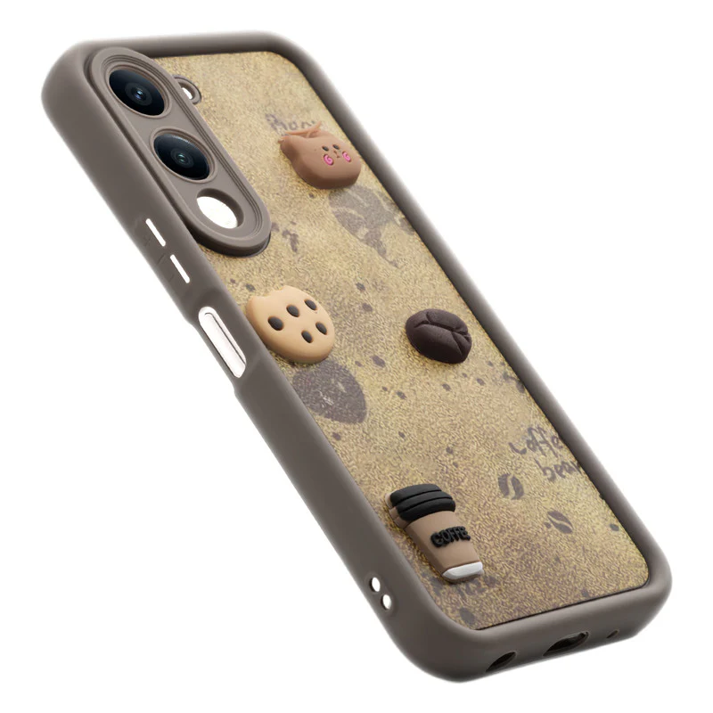 Playful 3D Cartoon Soft Back Case For Vivo Y19e With Camera Protection - Image 35